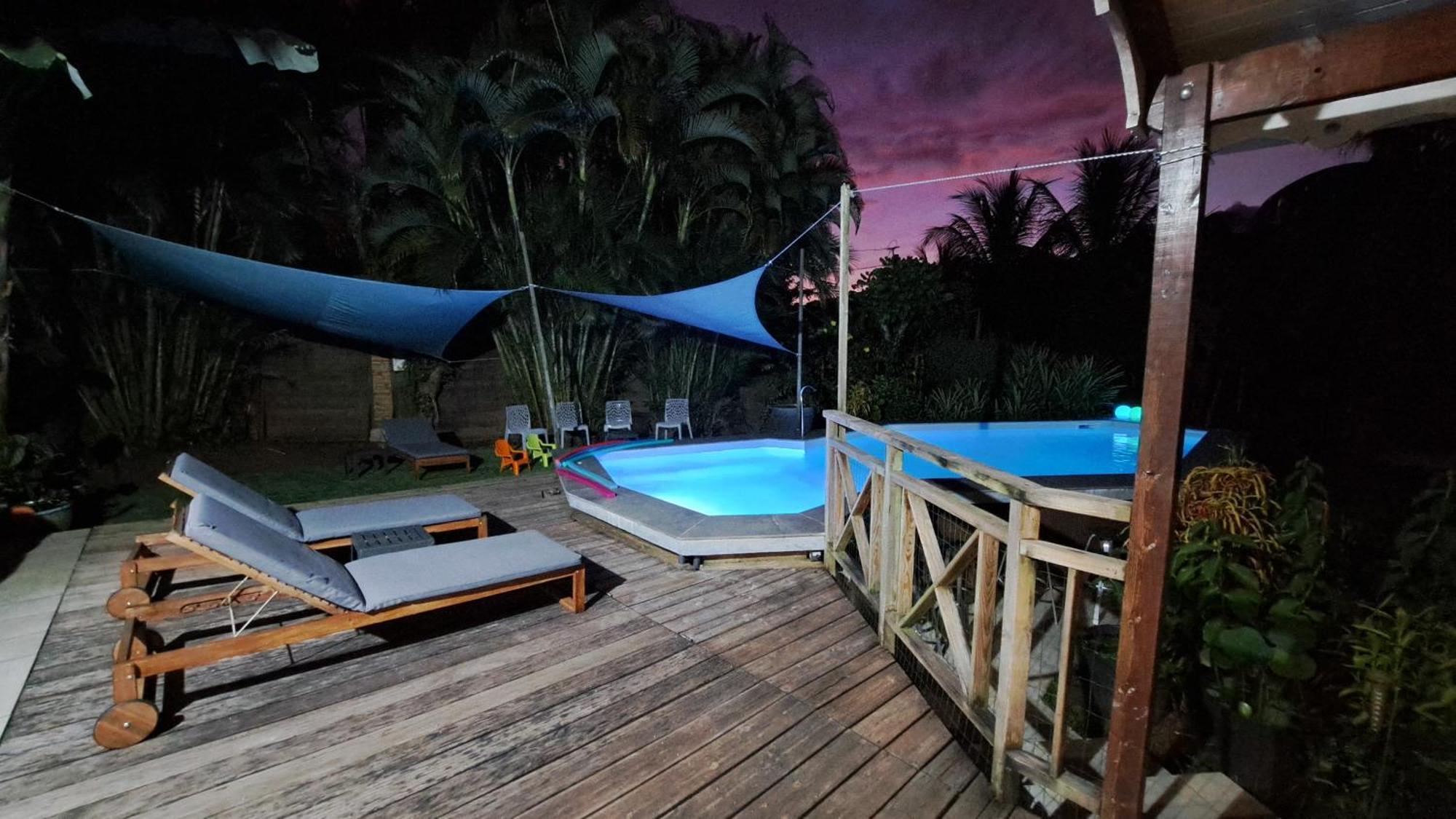 Bed And Breakfast - Chez Nous Le Lamentin Bagian luar foto